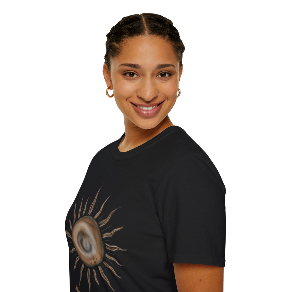'Here Comes the Quiet' - Vintage Celestial Sunrise Tee