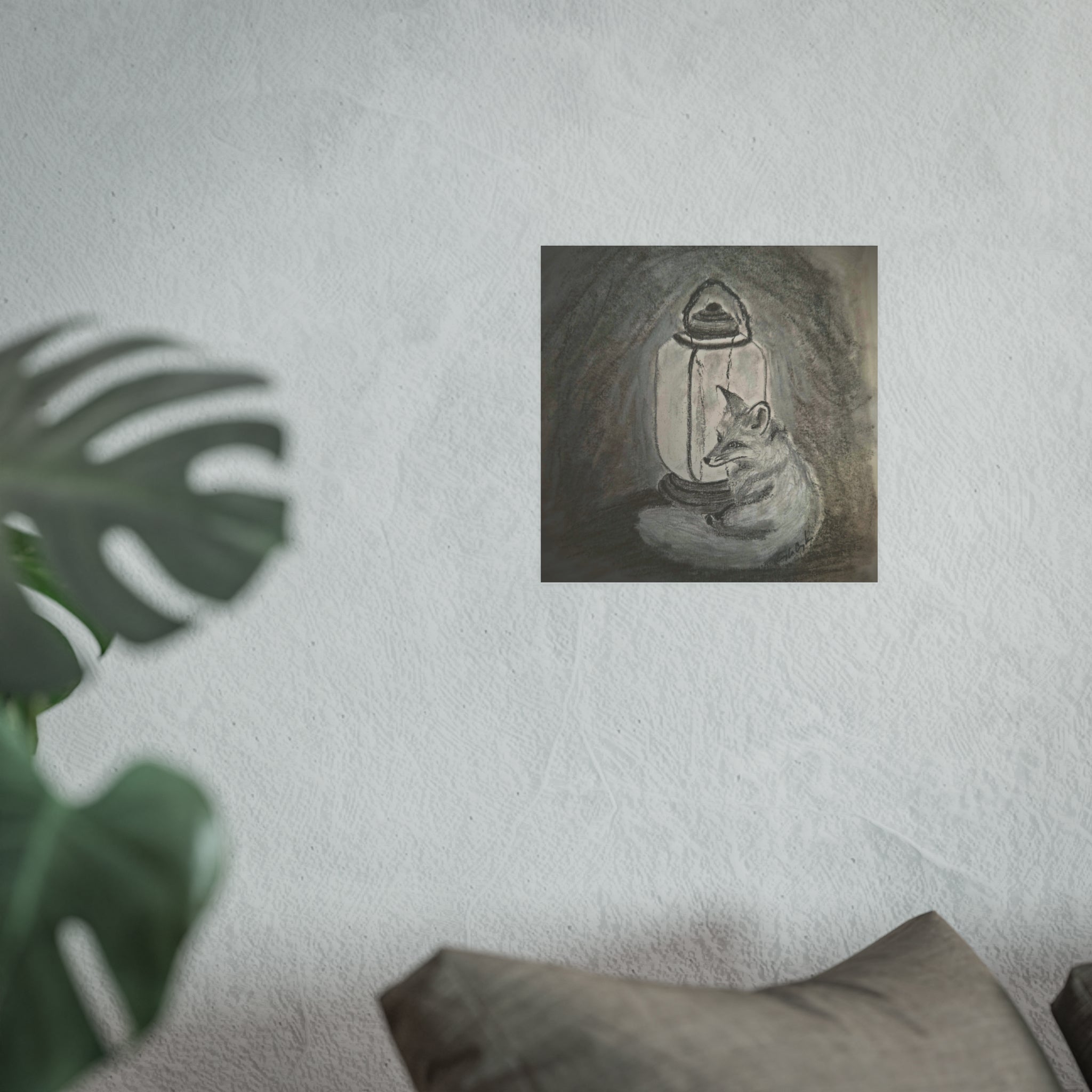 Little Guardian of the Lantern - Art Poster