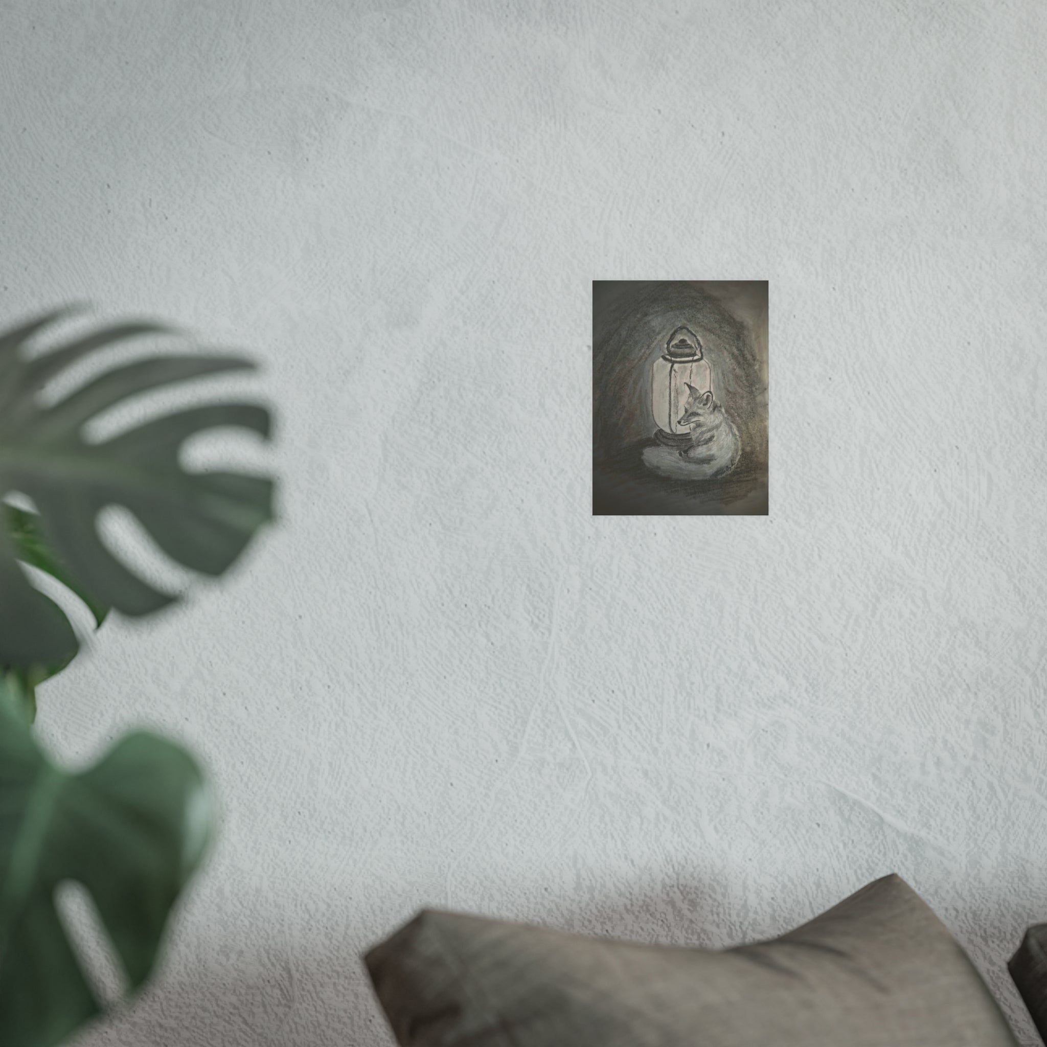 Little Guardian of the Lantern - Art Poster