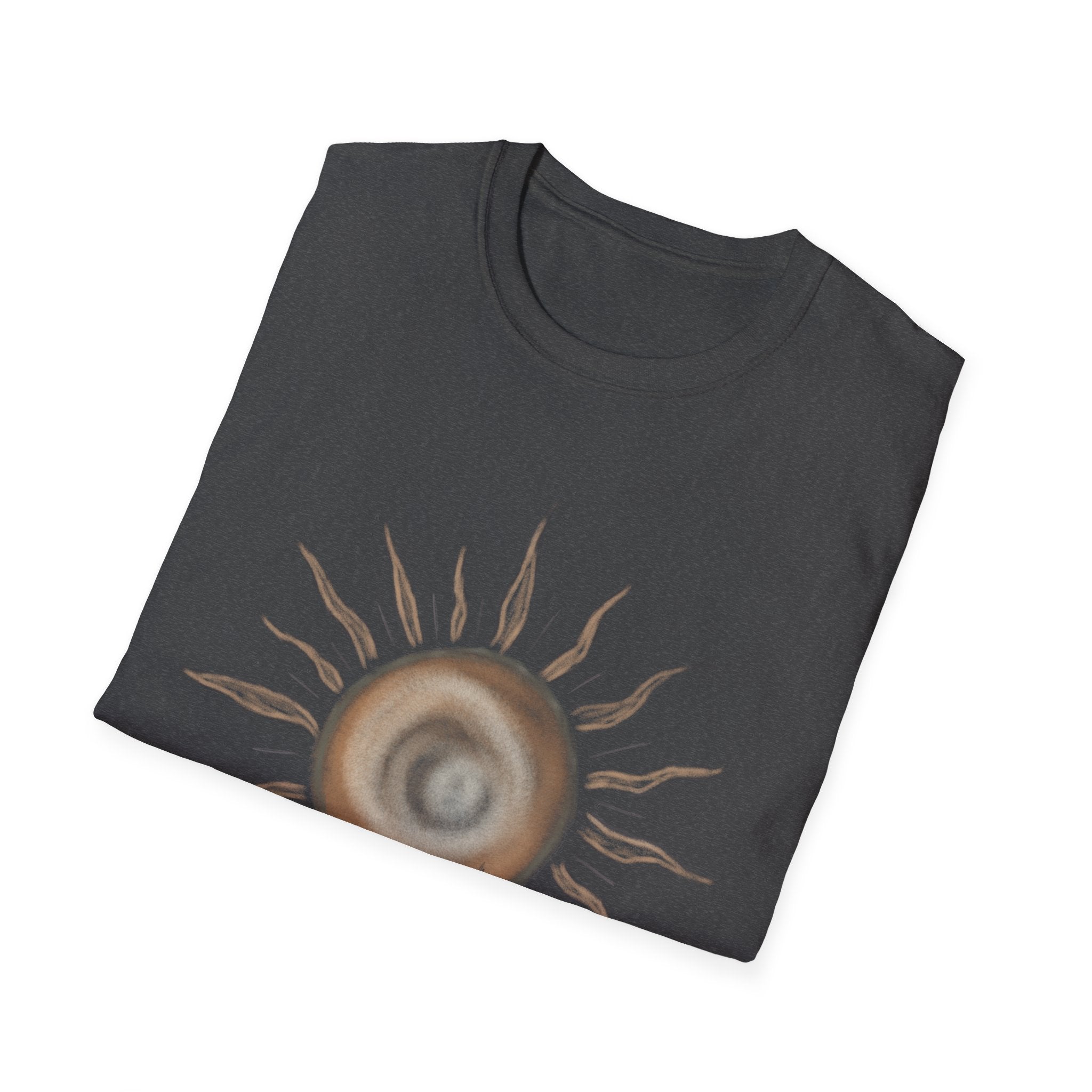 'Here Comes the Quiet' - Vintage Celestial Sunrise Tee
