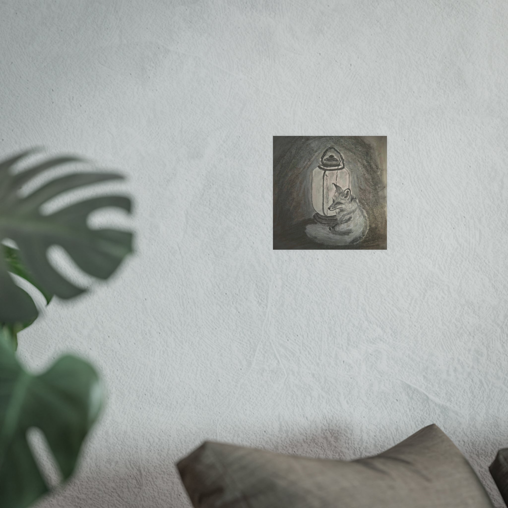 Little Guardian of the Lantern - Art Poster