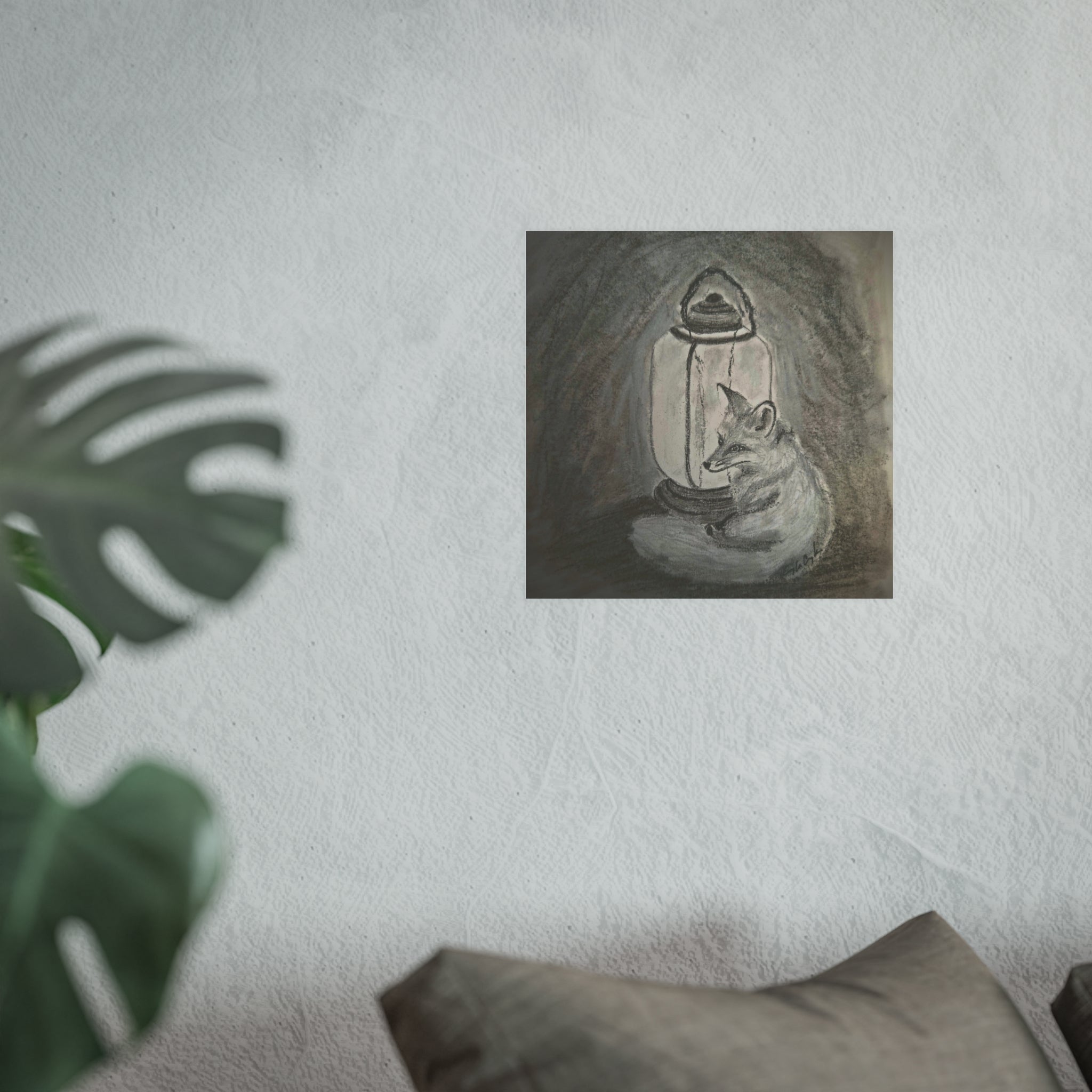 Little Guardian of the Lantern - Art Poster