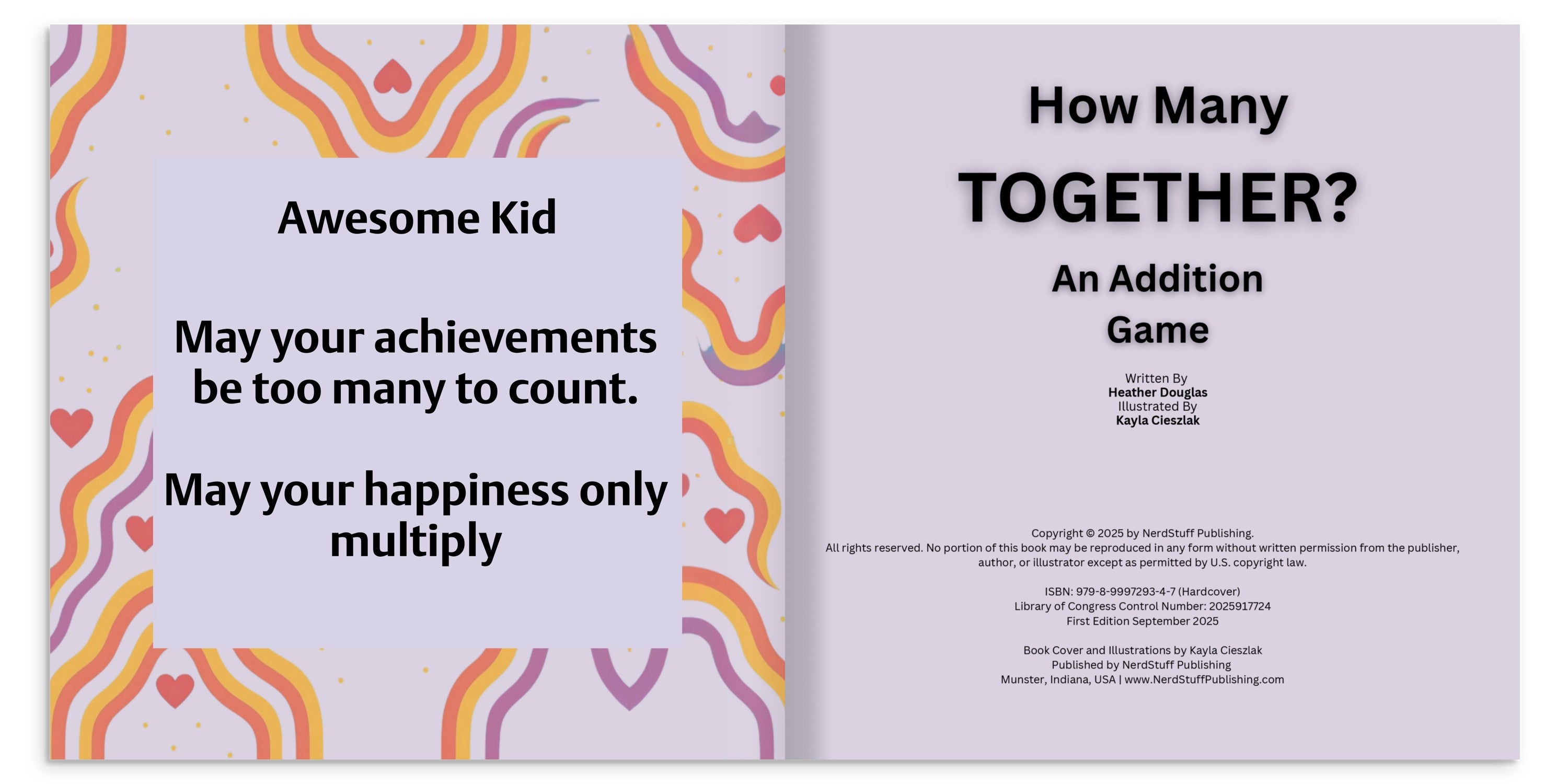 How Many Together? A personalized children's book